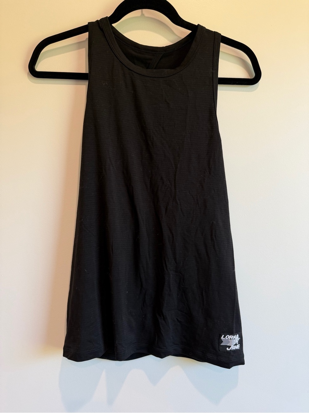 Lorna Jane Black Sleeveless Workout Tank